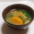 チコリママ's cooksnap of when they made 風邪予防＊生姜とかぼちゃのお味噌汁.