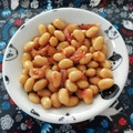 ☆hikonyan☆'s cooksnap of when they made 簡単！水煮大豆と桜海老の煮びたし^ ^.