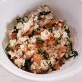 ちょきんぎょ's cooksnap of when they made 子供が食べるよ☆春菊の混ぜご飯.