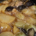 yukariix's cooksnap of when they made 大根と鶏肉の照りましまし煮物.