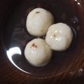 kayo☆rin's cooksnap of when they made ✿豆腐白玉だんご✿.