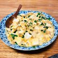 ねっちゃんっ's cooksnap of when they made 我が家の定番にら豆腐丼.