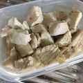 yoga_run's cooksnap of when they made 鶏むね肉＋塩麹＋オリーブオイル★レンジで.