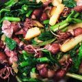 でむでみ's cooksnap of when they made ホタルイカと新じゃがのオイスター炒め.
