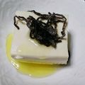 ユーロン's cooksnap of when they made オリーブオイルと塩昆布の冷奴.