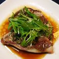 kutsuken's cooksnap of when they made 超簡単♪金目鯛のレンジ蒸し.