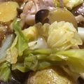 boe3's cooksnap of when they made キャベツ新じゃが鶏モモのあっさり煮.