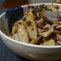 ダイナマイト漆黒's cooksnap of when they made 新ごぼうと豚肉の山椒風味炒め.