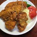 ルぴあ's cooksnap of when they made 鶏胸肉とアスパラの簡単★サクサク串揚げ.