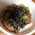 berry☆'s cooksnap of when they made 濃厚こってりダレの豚バラ丼.