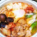 ⭐とっくん⭐'s cooksnap of when they made 寒い日の一人ランチ✿キムチ鍋焼きうどん.