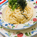 U☆kaoru's cooksnap of when they made 白だしで！超簡単！明太クリームパスタ.