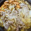 aiti's cooksnap of when they made 麺つゆで簡単すぎるカレー鍋♪.