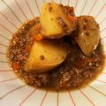 かたよめ's cooksnap of when they made 新じゃがのそぼろあんかけ.