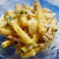 もちえり♪'s cooksnap of when they made セロリ葉っぱ使って簡単なマカロニサラダ.