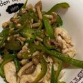 ゆいったろ's cooksnap of when they made 俺流！茗荷とブナシメジの豚肉ポン酢炒め.