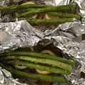 栗丸うさぎ's cooksnap of when they made ♪ニジマスのホイル焼き♪.