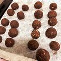 るったん☆修行中's cooksnap of when they made 糖質オフのお菓子♪おからブラウニーボール.