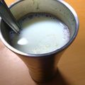 リータ☆'s cooksnap of when they made 美味❤甘くてとろ～な我が家のレモン牛乳.