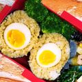 ☆まめたん☆'s cooksnap of when they made 爆弾おにぎり★味玉入り.