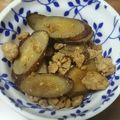 のんたんΣ's cooksnap of when they made ひき肉とゴボウの炒め煮.