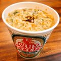 ゆにこーん☆'s cooksnap of when they made アレンジカップ麺！ミルクカレーヌードル♡.