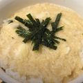 クックV4WJS0☆'s cooksnap of when they made 山芋をおろして●たまご＆とろろのごはん.