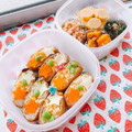 あやちん０８１６'s cooksnap of when they made 炒り玉子とお花飾りのお稲荷さん.