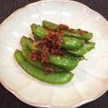 R♡Y's cooksnap of when they made 超簡単！スナップエンドウのおかか和え.