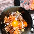 ぺしぇ。's cooksnap of when they made マグロとアボカドの甘辛ユッケ.