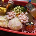 クックW69C90☆'s cooksnap of when they made 3歳 お弁当 幼稚園 簡単.