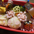 クックW69C90☆'s cooksnap of when they made 3歳 お弁当 幼稚園 簡単.