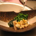 ちゃんみる's cooksnap of when they made わさび酢で　貝と野菜の春の酢の物　.