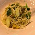 akitam529's cooksnap of when they made アヒージョ残りのオイルパスタ.