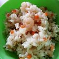 omiso's cooksnap of when they made 簡単シーフードピラフ.