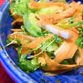 主婦おくさん's cooksnap of when they made わさび菜とさつま揚げのオメガ3サラダ.