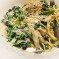 たまにゃんときよみ's cooksnap of when they made 簡単♪ツナとほうれん草のクリームパスタ.