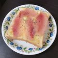 ＊きしろ＊'s cooksnap of when they made 生ハムトースト.