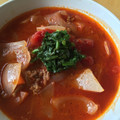 松陽丸's cooksnap of when they made 挽き肉とカブのトマト煮？スープ？.