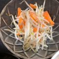 にむばすしゅたーぜん's cooksnap of when they made もやしと人参のナムル♪.