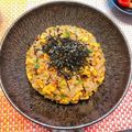 ちゃぴ♥'s cooksnap of when they made 明太子と卵の塩昆布バター炒飯.