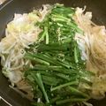 ふ〜あちゃん's cooksnap of when they made もつ鍋風！無限ごま油鍋.