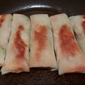 Ｍぱん's cooksnap of when they made 春巻き 余った鶏団子の具で手軽に絶品.