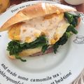 フジぽん's cooksnap of when they made 菜の花とコーンオムレツのサンドイッチ.