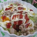 miyuki12's cooksnap of when they made 見た目もＯＫ☆ゆで卵と温キャベツサラダ☆.