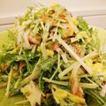 scanty's cooksnap of when they made 水菜とカニカマのミモザサラダ.
