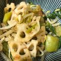 おが氏's cooksnap of when they made 常備菜☆チンゲン菜とれんこんの中華あえ.