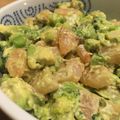 miesaton's cooksnap of when they made アボカドえびブロッコリーのわさび醤油マヨ.
