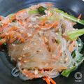 ｊ爺ｊ's cooksnap of when they made 小松菜とひき肉の春雨炒め.