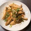 sAix59's cooksnap of when they made ピリ辛♡エリンギのバターポン酢炒め.